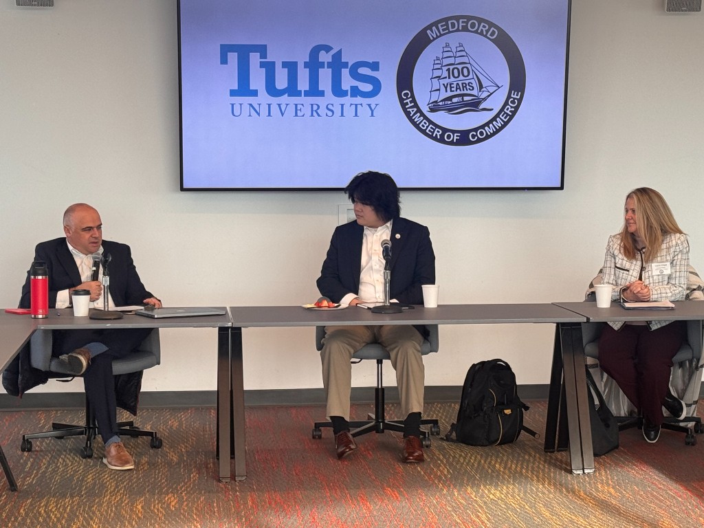 Government Affairs Committee panel discussion with Tufts University and Medford Chamber of Commerce